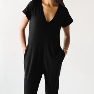 Smash and Tess Sunday Romper Black